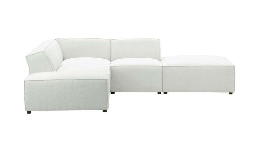 Narożnik modułowy Mojo-Teddy ivory 212069