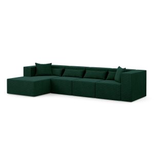 Narożnik modułowy NOVA L MAX – 360x180x76cm, Butelkowa Zieleń 753018