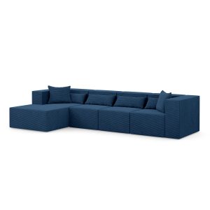 Narożnik modułowy NOVA L MAX – 360x180x76cm, Granatowy 753022