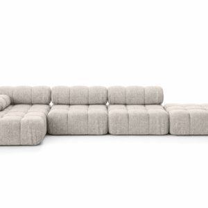 Narożnik modułowy w kształcie L, Abriamo, Beżowy, Lewy, Selia L XL 958239