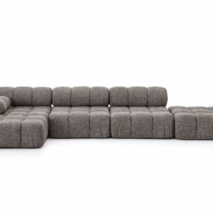 Narożnik modułowy w kształcie L, Abriamo, Brązowy, Lewy, Selia L XL 958245