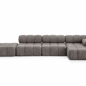 Narożnik modułowy w kształcie L, Abriamo, Brązowy, Prawy, Selia L XL 958242