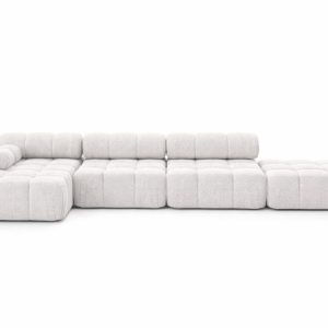 Narożnik modułowy w kształcie L, Abriamo, Ecru, Lewy, Selia L XL 958223
