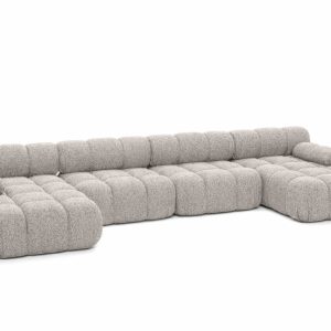Narożnik modułowy w kształcie U XL, bukla Abriamo, Beżowy, Selia U XL 958143 Narożnik modułowy w kształcie U XL, bukla Abriamo, Beżowy, Selia U XL 958143