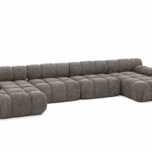 Narożnik modułowy w kształcie U XL, bukla Abriamo, Brązowy, Selia U XL 958133 Narożnik modułowy w kształcie U XL, bukla Abriamo, Brązowy, Selia U XL 958133