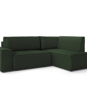 NAROŻNIK Molde L prawy FUNKCJA SPANIA zielony sztruks Poso 677440 NAROŻNIK Molde L prawy FUNKCJA SPANIA zielony sztruks Poso 677440
