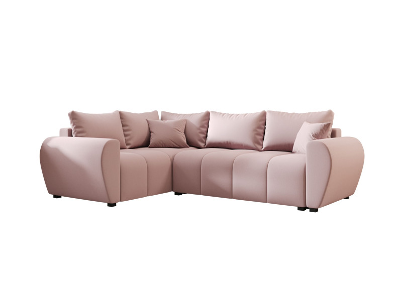 Narożnik MOLISA L PLUS cosmic 14 lewa różowy 815341