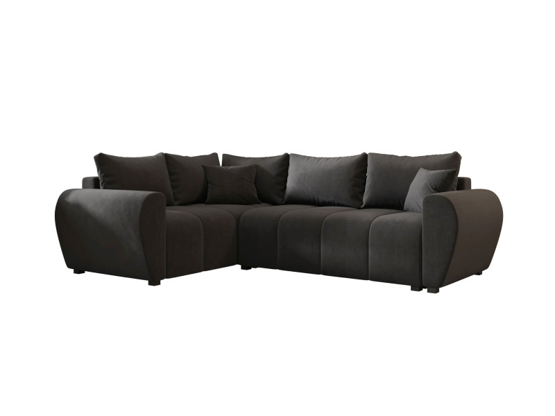 Narożnik MOLISA L PLUS itaka 27 lewa ciemnoszary 815281