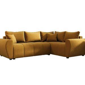 Narożnik MOLISA L PLUS itaka 33 prawa pomarańczowy 815167 Narożnik MOLISA L PLUS itaka 33 prawa pomarańczowy 815167