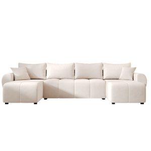 Narożnik MOLISA U itaka 16 kremowy 809153