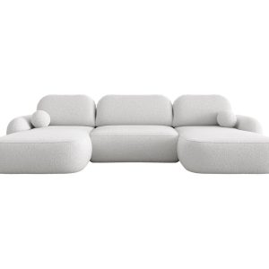 Narożnik MOLLY U terra frotte 00 biały 809177