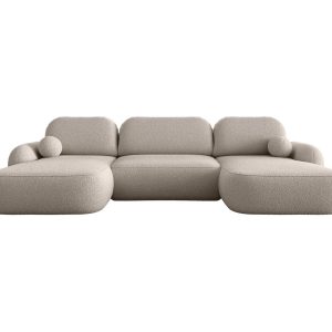 Narożnik MOLLY U terra frotte 03 beżowy 809342 Narożnik MOLLY U terra frotte 03 beżowy 809342