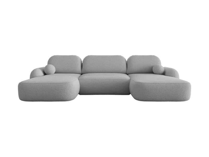 Narożnik MOLLY U terra frotte 05 szary 809440