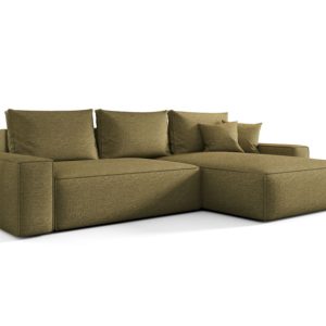 Narożnik MONA z funkcją spania aragon 35 jasnozielony prawy 814824 Narożnik MONA z funkcją spania aragon 35 jasnozielony prawy 814824