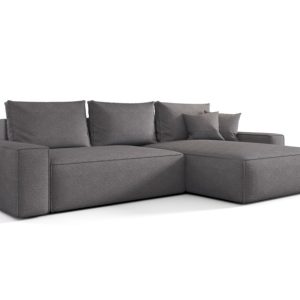 Narożnik MONA z funkcją spania aragon 93 szary prawy 815267 Narożnik MONA z funkcją spania aragon 93 szary prawy 815267