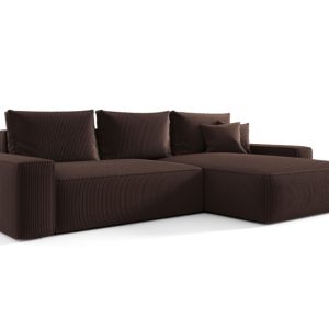Narożnik MONA z funkcją spania poso 06 brązowy prawy 815377 Narożnik MONA z funkcją spania poso 06 brązowy prawy 815377