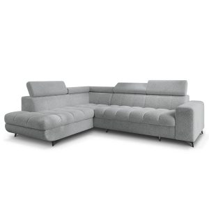 Narożnik MORIVA Q L-S z funkcją spania Szary 993959 Narożnik MORIVA Q L-S z funkcją spania Szary 993959