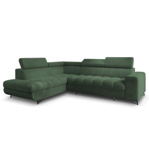 Narożnik MORIVA Q L-S z funkcją spania Zielony 994075 Narożnik MORIVA Q L-S z funkcją spania Zielony 994075