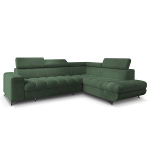 Narożnik MORIVA Q R-S z funkcją spania Zielony 994008 Narożnik MORIVA Q R-S z funkcją spania Zielony 994008
