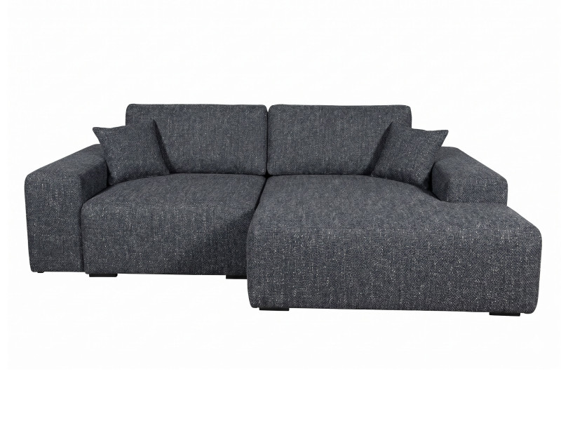 Narożnik Murano Soft z funkcją spania i pojemnikiem, str. prawa, Raven 16 1031468
