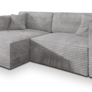 Narożnik NERIO z funkcją spania Szary 771451 Narożnik NERIO z funkcją spania Szary 771451