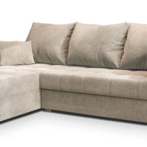 Narożnik NIDA z funkcją spania Beżowy 741580 Narożnik NIDA z funkcją spania Beżowy 741580