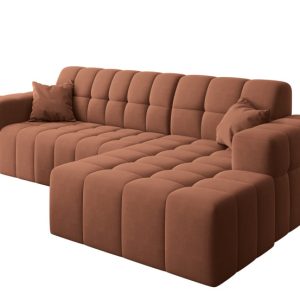 Narożnik Nimes w kształcie litery L, tkanina Portland Miedziany Prawy 719000 Narożnik Nimes w kształcie litery L, tkanina Portland Miedziany Prawy 719000