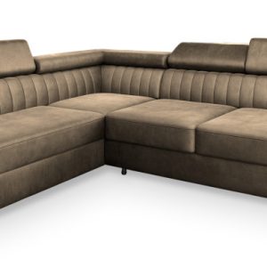 NAROŻNIK NOLA L-S z funkcją spania Beżowy 282301 NAROŻNIK NOLA L-S z funkcją spania Beżowy 282301