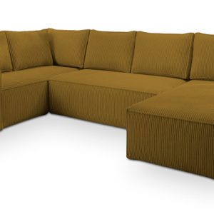 Narożnik NORENA L-S z funkcją spania Żółty 720468 Narożnik NORENA L-S z funkcją spania Żółty 720468