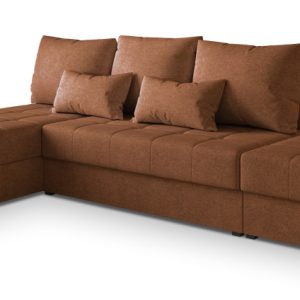 Narożnik NORVI z funkcją spania Miedziany 807668 Narożnik NORVI z funkcją spania Miedziany 807668
