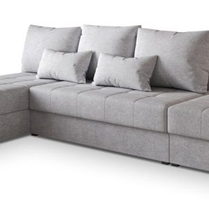 Narożnik NORVI z funkcją spania Szary 807715 Narożnik NORVI z funkcją spania Szary 807715