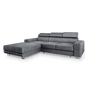 NAROŻNIK NOTO L-S z funkcją spania Szary 282530 NAROŻNIK NOTO L-S z funkcją spania Szary 282530