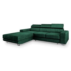 NAROŻNIK NOTO L-S z funkcją spania Zielony 282524 NAROŻNIK NOTO L-S z funkcją spania Zielony 282524