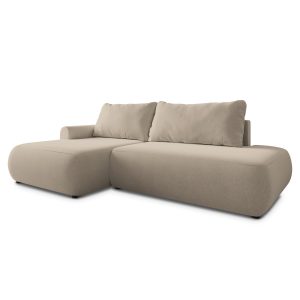Narożnik NUVIRA CL L-S z funkcją spania Beżowy 993957 Narożnik NUVIRA CL L-S z funkcją spania Beżowy 993957