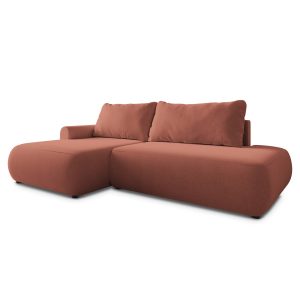 Narożnik NUVIRA CL L-S z funkcją spania Koralowy 994049 Narożnik NUVIRA CL L-S z funkcją spania Koralowy 994049