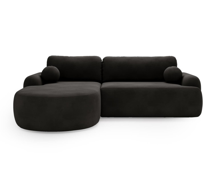 Narożnik o obłych kształtach OLIO GRAFIT VEL 750053