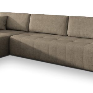 Narożnik OLVERA z funkcją spania Brązowy 741583 Narożnik OLVERA z funkcją spania Brązowy 741583