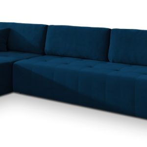 Narożnik OLVERA z funkcją spania Niebieski 725961 Narożnik OLVERA z funkcją spania Niebieski 725961