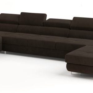 Narożnik OMBRA z funkcją spania Brązowy 771558 Narożnik OMBRA z funkcją spania Brązowy 771558