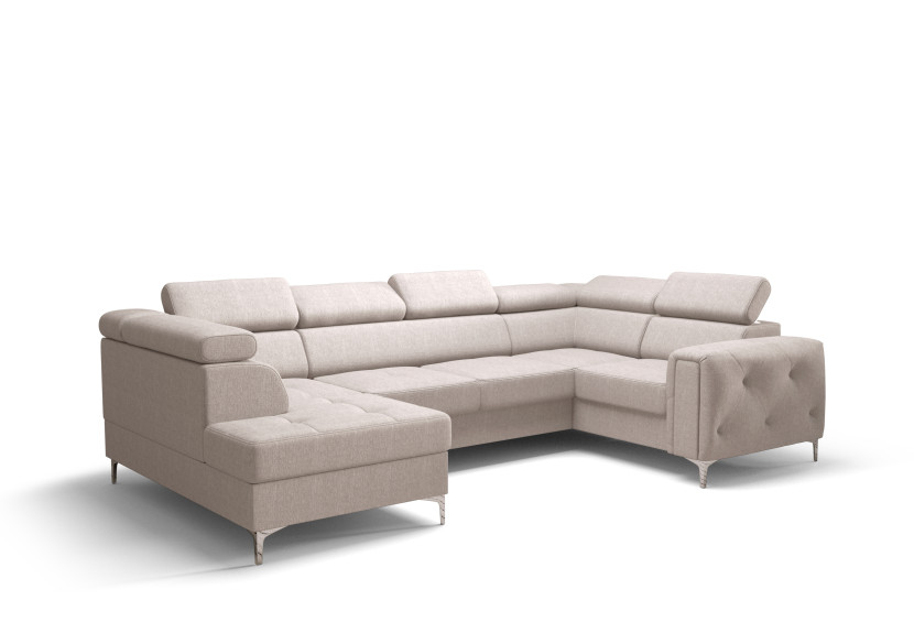 Narożnik orion max ii z funkcją spania 165x350x185cm Tkanina 568645