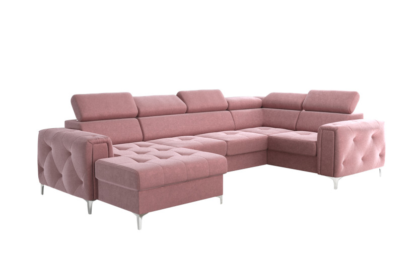 Narożnik orion max iii z funkcją spania 165x320x185cm Tkanina 568661