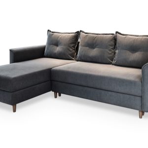NAROŻNIK PISAN L-S z funkcją spania Szary 234572 NAROŻNIK PISAN L-S z funkcją spania Szary 234572