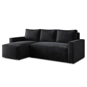 Narożnik POTARO LM z funkcją spania Czarny 994050 Narożnik POTARO LM z funkcją spania Czarny 994050
