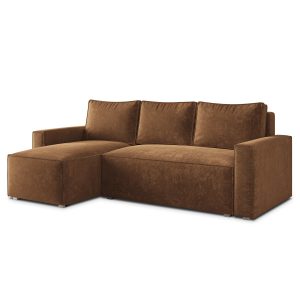 Narożnik POTARO LM z funkcją spania Jasnobrązowy 994054 Narożnik POTARO LM z funkcją spania Jasnobrązowy 994054
