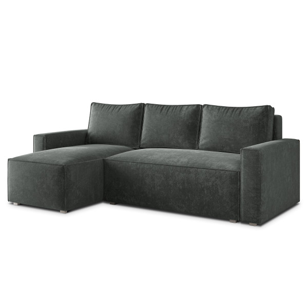 Narożnik POTARO LM z funkcją spania Szary 994032