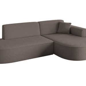 Narożnik prawostronne bez funkcji spania MARI-L1 243x171x79,5cm Brązowy 1043097 Narożnik prawostronne bez funkcji spania MARI-L1 243x171x79,5cm Brązowy 1043097