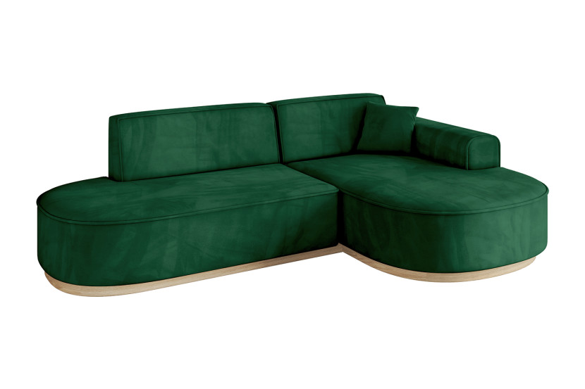Narożnik prawostronne bez funkcji spania MARI-L1-v1 243x171x83cm Beżowy 825320
