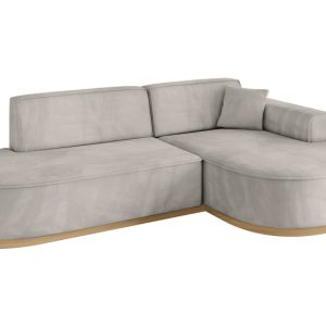 Narożnik prawostronne bez funkcji spania MARI-L1-v2 243x171x83cm Beżowy 825341