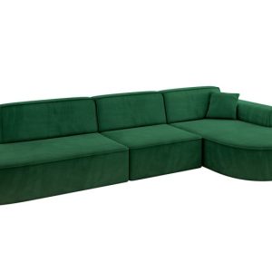 Narożnik prawostronne bez funkcji spania MARI-L2 328x171x79,5 cm Beżowy 823777