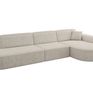 Narożnik prawostronne bez funkcji spania MARI-L2 328x171x79,5cm Beżowy 1049127